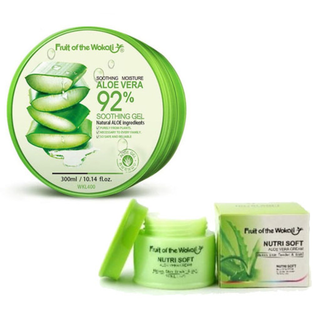 σετ-περιποίησης-aloe-vera-92-gel-300ml-κρέμα-nutri-soft-aloe-vera-80g